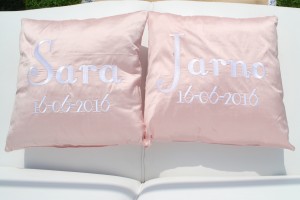 persoonlijk, kussentjes, naam, datum