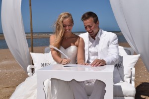 tekentafeltje, huwelijksacte, getuigen