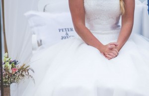 bruiloft, trouwbankje