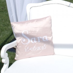 persoonlijk, kussentjes, naam, datum
